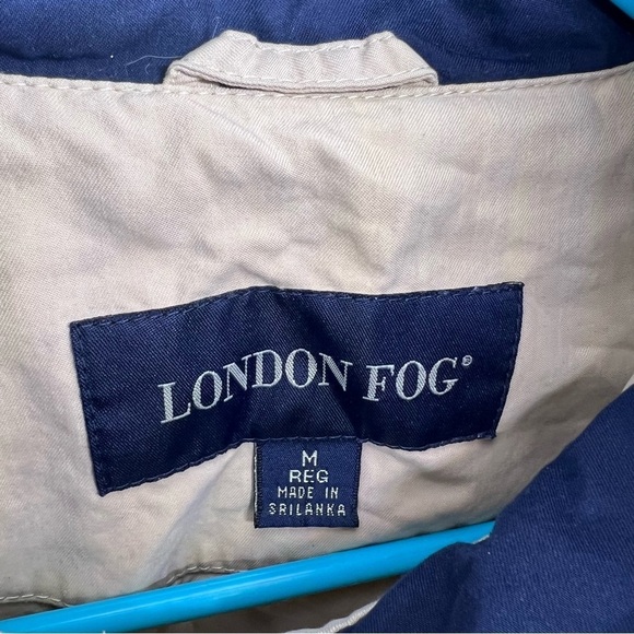 London fog Womens medium khaki coat jacket - Picture 3 of 4